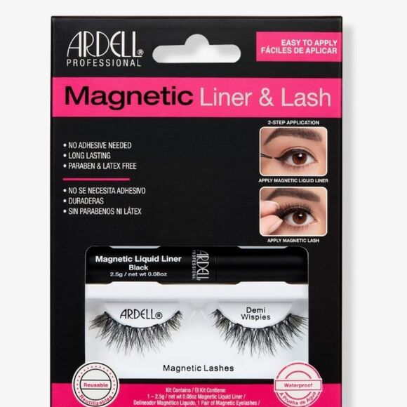 Ardell Magnetic MegaHold Liner & Lash Invisiband Lashes - Picture 2 of 9